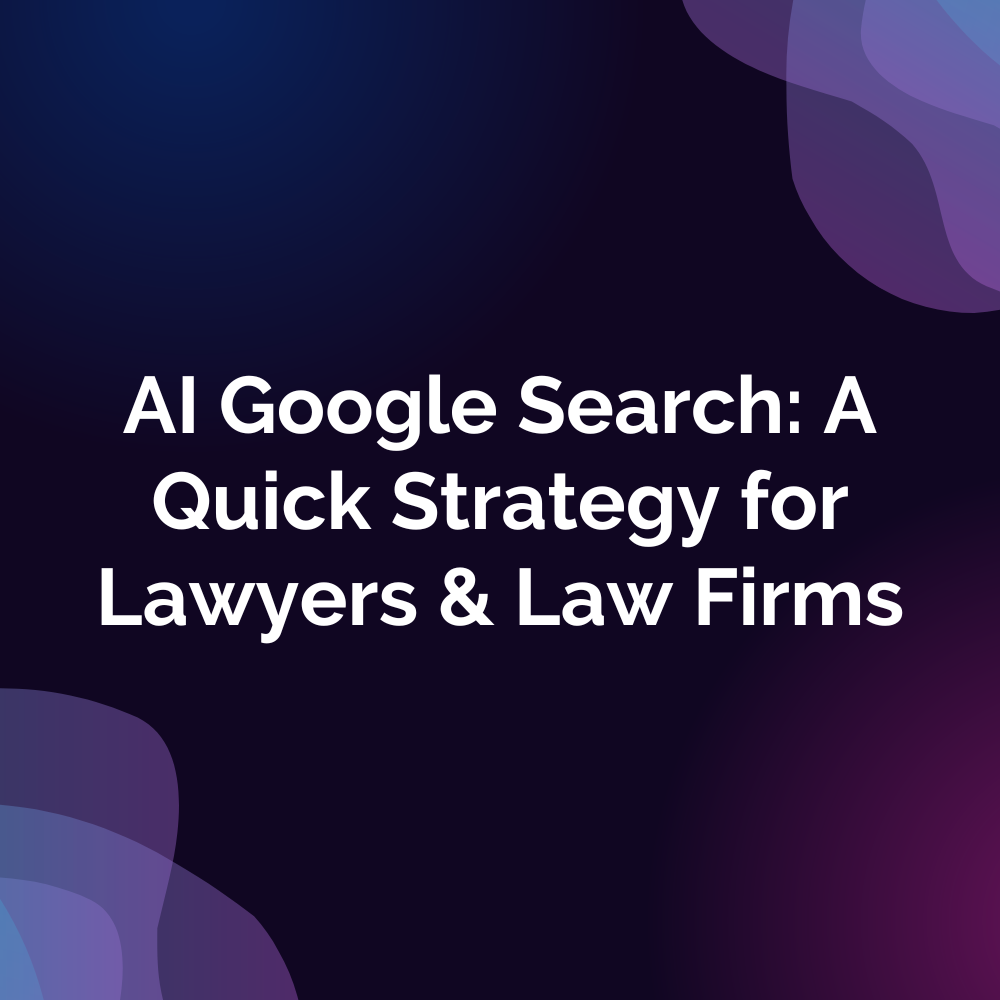 Ai strategy lawyers law firms google search